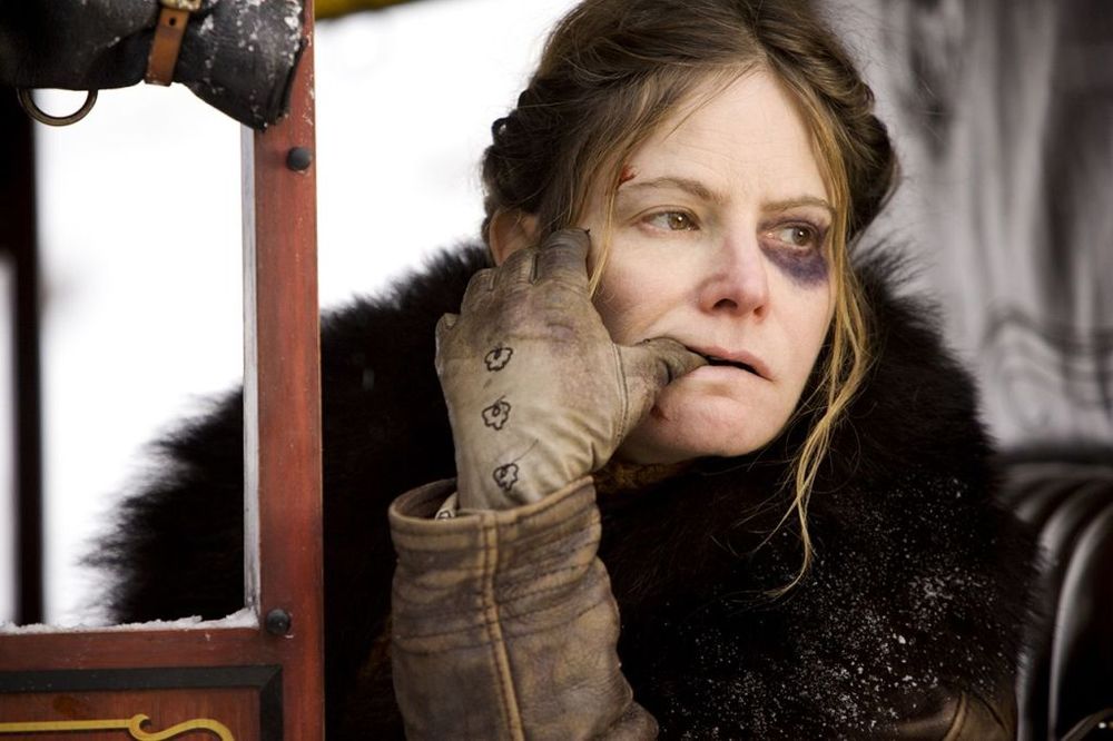 «هشت نفرت انگیز»(the hateful eight) با بازی جنیفر جیسن لی